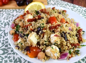 >Healthy Greek Quinoa Photo 1